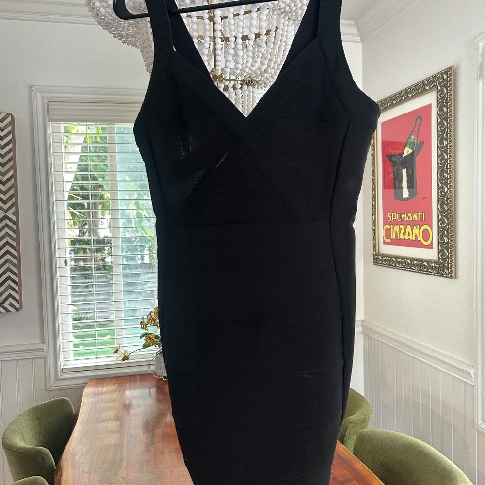 Black Dress Strappy Back